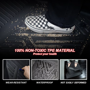 Tappetini Auto 5D in TPE Personalizzati all'Ingrosso, Spessore 3,5 mm, Set da 3 Pezzi per <span class=keywords><strong>Peugeot</strong></span> <span class=keywords><strong>2008</strong></span> - Product Image 6