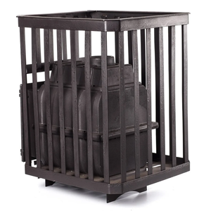 Poêle à <span class=keywords><strong>bois</strong></span> moderne <span class=keywords><strong>en</strong></span> fonte <span class=keywords><strong>pour</strong></span> sauna. Poêle de sauna à haut rendement thermique. - Product Image 4