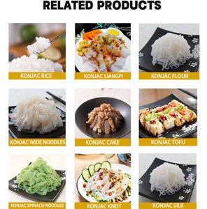Noodles di Konjac Vegani a Zero Calorie e Basso Contenuto di Carboidrati, Pasta Istantanea Halal Pronta da Mangiare, a Basso Contenuto di Grassi, Confezione da 400g - Product Image 5