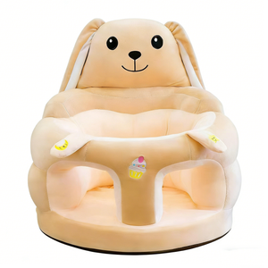 Asiento de aprendizaje personalizado para cachorros, sofá de peluche para perros, silla de apoyo para sentarse para bebés, asiento de peluche para perros - Product Image 1