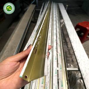 Angle de mur de plafond en aluminium de perle d'angle en métal perforé de ventes directes d'usine - Product Image 3