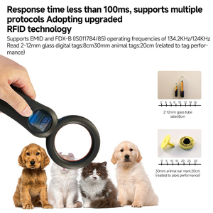 Escáner de Microchip para Animales de 134.2Khz, Lector de Microchip de Respuesta Rápida, Aplicado en la Gestión de Granjas - Product Image 6