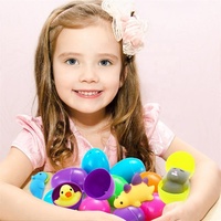 Œufs de Pâques personnalisés avec mini-jouets à l'intérieur, remplissages pour bac sensoriel, cadeaux préremplis pour fêtes d'enfants, garçons et filles