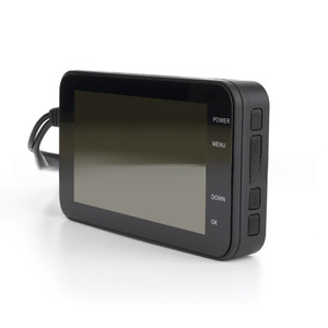 กล้องติดรถมอเตอร์ไซค์แบบคู่ 1080P หน้าจอ LCD 2.4 นิ้ว บันทึกภาพหน้า-หลัง กันน้ำ 12V สำหรับรถมอเตอร์ไซค์  ติดตั้งเพิ่มเติม อัพเกรด - Product Image 2