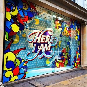 Tự dính Vinyl PVC cửa sổ trong suốt Sticker tùy chỉnh logo cửa sổ đề can kính tĩnh <span class=keywords><strong>clings</strong></span> - Product Image 6