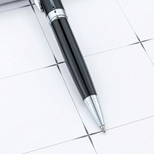 Wholesale Business Premium Hotel Conference Gift Promotional Custom Logo Twist-Action 1.0Mm Metal Ballpoint <b>Pen</b> - Product Image 3