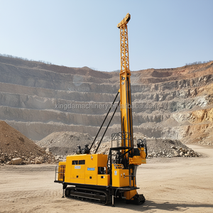 Nouvelle foreuse à carottage diamanté Xingda 3000m sur chenilles, entièrement hydraulique, à moteur diesel, avec moteur et pompe pour le forage de roche - Product Image 1