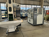 Machine de soufflage de bouteilles en plastique SMC à 2 cavités pour la fabrication de bouteilles de boissons de 100 ml et 500 ml, vente en gros