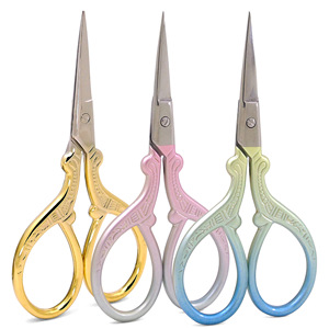 <span class=keywords><strong>Ciseaux</strong></span> à broder professionnels couleur or, pointe aiguë pour une coupe précise du tissu et du fil - Product Image 6