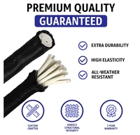 Conception de dessus d'arbre sans nœuds de filet de cargaison de polyester 100% noir résistant de haute qualité pour le cours de corde
