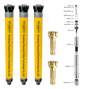 Harga Terjangkau Palu Bor DTH (Down the Hole) untuk <span class=keywords><strong>Rig</strong></span> Bor Tambang - Product Image 1