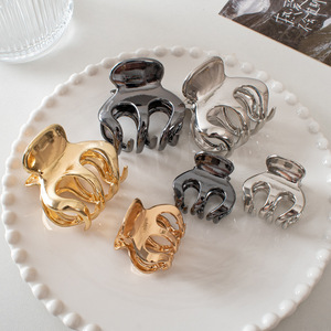 Kinling OEM Design Vente en gros Mini Bangs Collection Queue de cheval haute Princesse <span class=keywords><strong>Petite</strong></span> <span class=keywords><strong>pince</strong></span> à <span class=keywords><strong>cheveux</strong></span> en métal - Product Image 1