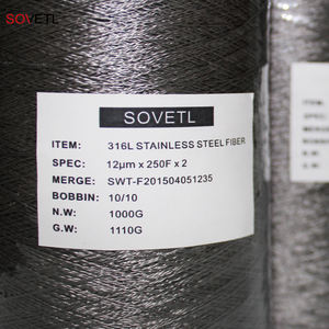 Filo in Acciaio Inossidabile 316L 275f/2 Filo Conduttivo per Cucito - Product Image 5