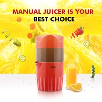 Presse-agrumes manuel multifonctionnel en plastique, mixeur, presse-pastèque, extracteur de jus de fruits, bouteille pour PS-328B