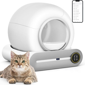Caja de Arena Inteligente <span class=keywords><strong>para</strong></span> <span class=keywords><strong>Gatos</strong></span> con Control por Aplicación, Totalmente Automática, Autolimpiable, con Protección de Seguridad - Product Image 4