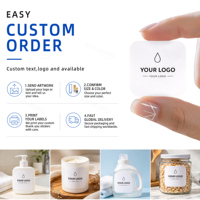 Étiquette autocollante en vinyle PVC imprimée avec logo personnalisé, rouleau d'autocollants pour bouteille, boîte, emballage de produits cosmétiques