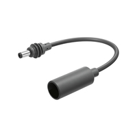 Câble d'extension Starlink Mini DC Type-C DC5521 mâle vers femelle étanche en PVC 0,2 m 18AWG