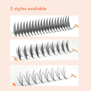 Cils en grappes <span class=keywords><strong>Manga</strong></span> Spiky, cils naturels et vaporeux pour un maquillage d'anime - Product Image 6