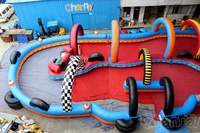 Speedway — parc gonflable géant, Go Kart, aire de jeux, piste de course