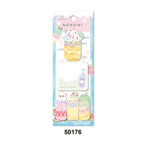 Nekoni Pearlescent Laser Tự Dính Note Pads <span class=keywords><strong>Memo</strong></span> Ghi Chú Kawaii Thực Phẩm Hình Ảnh Cho Thẩm Mỹ Ban Đầu Dễ Thương <span class=keywords><strong>Memo</strong></span> Pads - Product Image 3