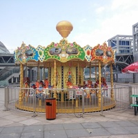 Nouvelle arrivée usine jeux de parc d'attractions antique jouet cheval carrousel