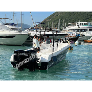 Flit-Barco de lujo con tapa dura de fibra de vidrio, bote de pesca de 2,7 m, 6-12 personas, FRP - Product Image 1