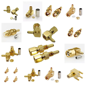 Nhà máy cung cấp rfvoton mạ Vàng SMC nam cắm góc phải 90 độ r/một khuỷu tay rg316 Cáp RF Coax <span class=keywords><strong>Connector</strong></span> (RF) trong kho - Product Image 4