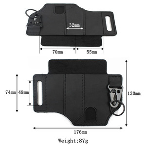 Étui de <span class=keywords><strong>ceinture</strong></span> multifonction en cuir véritable pour lampe torche et clés, cadeau EDC pour <span class=keywords><strong>homme</strong></span>, étui en cuir pour outils multiples, sacoche de <span class=keywords><strong>ceinture</strong></span> EDC pour <span class=keywords><strong>homme</strong></span> - Product Image 2