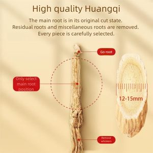 DIAN MAI <span class=keywords><strong>HAO</strong></span> 500g/1.1lb Raíz de Astrágalo (Huangqi) y Codonopsis en Rodajas Secas a Granel - Product Image 2