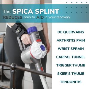 Pols En Duim Spica Spalk-De Quervain 'S Tenosynovitis Lange Onderarm Cast Stabilisator Voor Tendinitis, Verstuikingen, Duimbeugel - Product Image 3