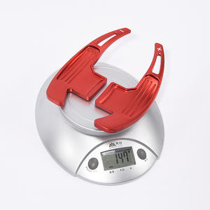 อะไหล่ตกแต่งภายในพวงมาลัยมัสแตง ปี 15-20  แป้นเปลี่ยนเกียร์ 3 ก้าน  อะลูมิเนียมอัลลอย - Product Image 2