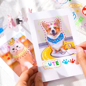 Kids Drawing <b>Writing</b> Sparkling 3D Stereoscopic Jelly Pen Set Custom Logo DIY Graffiti Jelly Pen - Product Image 4