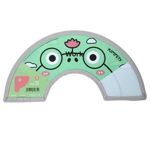 ปลอกหุ้มป้องกันสัตว์เลี้ยงแบบการ์ตูน PVC สำหรับแมวและสุนัข ใช้สำหรับอาบน้ำ ป้องกันรอยขีดข่วน ป้องกันการกัด ไม่ต้องตกแต่ง - Product Image 1