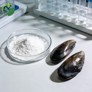 Proteína Adhesiva de Mejillón Grado Cosmético <span class=keywords><strong>DOPA</strong></span>≥0.1% Polvo Liofilizado Blanco Materia Prima para Apósitos en Aerosol Grado Cosmético - Product Image 1