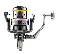Moulinet de pêche spinning BEARKING pour thon, bar, eau salée, eau douce, carpe, vente en gros, 1000 - 7000, frein max 15KG, entièrement métallique