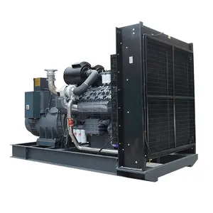 SHX Diesel Generators Set 600Kw 750Kva Back Up Open Type 3 Phase Industrial Genset