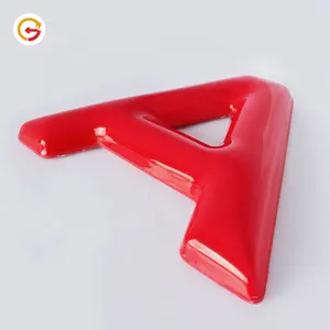 Jagarsign-letras acrílicas hechas al vacío, fabricante personalizado, letras del alfabeto de plástico 3D