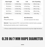Laisse de planche de surf KOETSU 7 mm, TPU haute résistance, options de longueur de 6 à 10 pieds, 4 couleurs, laisse de surf professionnelle et sécurisée