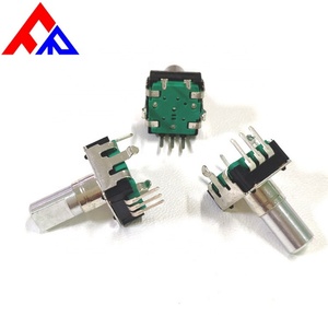ผู้ผลิตขายส่งแบบกำหนดเองได้ PEC12 ตัวเข้ารหัสแบบหมุนเพิ่มค่าแบบ D-axis 5 พิน 12 18 24ppr - Product Image 5