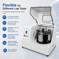 Broyeur à billes planétaire vertical haute efficacité TENCAN XQM pour poudre nano ultra-fine, machine de broyage à sec et humide sous vide