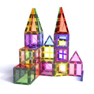 その他のおもちゃ中国工場構造プラスチック製キッズおもちゃクラシックビルディングブロック磁気ブロックおもちゃ