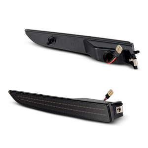 Feux latéraux de pare-chocs avant à LED pour Ford Fusion 2006-2009 OEM # Feux de signalisation de stationnement 6E53-13B220-AD 6E53-13B220-AD, lentille fumée - Product Image 2