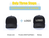Gorra de Béisbol Deportiva Personalizada de Algodón Terry Negro y Rosa con Bordado 3D y Estampado Puff, de Alta Calidad y Ajustable con Cierre a Presión