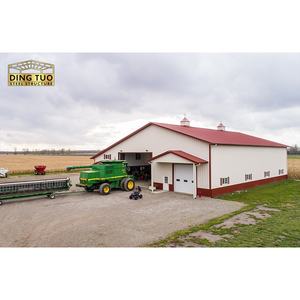 Düşük Maliyetli Modern Ticari Prefabrik Çelik Yapı Tavuk Çiftlikleri Kümesleri Çiftlik Evleri Çelik Endüstriyel Binalar - Product Image 2