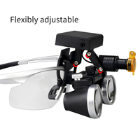 2.5X/3.5X 420mm Medical Magnifier Dental Loupes Binocular 5W Headlight Wireless LED Light Filter Cloth Case Dental Loupes
