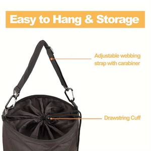 Portable grand cerceau maille <span class=keywords><strong>sac</strong></span> <span class=keywords><strong>poubelle</strong></span> <span class=keywords><strong>sac</strong></span> de rangement des ordures suspendu Kayak bateau <span class=keywords><strong>sac</strong></span> <span class=keywords><strong>poubelle</strong></span> réglable - Product Image 3