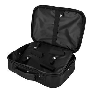 Kit d'outils <span class=keywords><strong>de</strong></span> <span class=keywords><strong>coiffure</strong></span> portable noir, sac <span class=keywords><strong>de</strong></span> rangement multifonctionnel pour coiffeur avec logo personnalisable, facile à transporter - Product Image 2