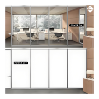 Selbst klebende elektronische Pdlc-Folie Dekorative Fensterglas-Smart folie für die Küche