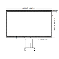 Écran tactile LCD 18,5'' 1980*1080 LH1103185 Interface USB PCAP Écran tactile capacitif 18,5 pouces avec contrôleur USB