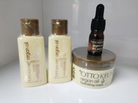 Keotto — ensemble de soins pour cheveux, shampoing et climatisation à usage marocain, huile parka naturelle, étiquette privée